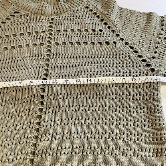 Sisstrevolution Women's Sun Daze Sweater Size Large Olive Green - Picture 9 of 9